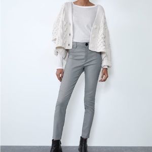 Zara Highwaisted hounds tooth Legging